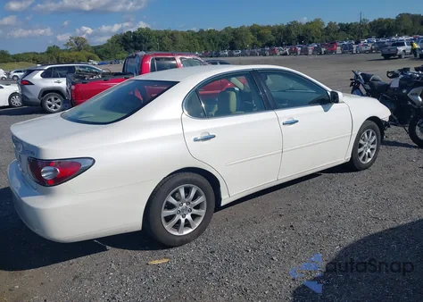 2004 Lexus Es 330 from USA, damaged, VIN JTHBA30G740021002